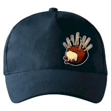 Gaštanový ježko - prsník