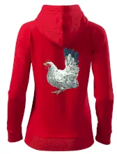 Sliepka kreslená biela