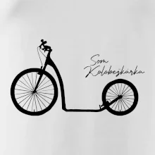 Som kolobežkárka veľké a malé koleso