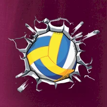 Volejbal lopta v triku