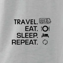 Eat sleep travel - Van