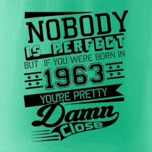 Nobody is perfect - 1963