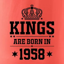 Kings are born in 1958