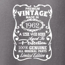 Vintage Etiketa - 1962