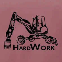 Hard Work kráčajúce rýpadlo