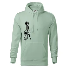 Husľový kľúč gitara