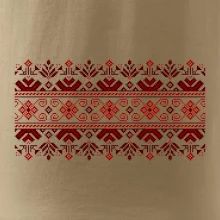 Ukrajinský vzor - červený Ukrajinský vzor - červený