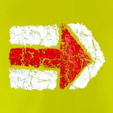 Párová turistická značka červená