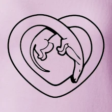 Jazvečík srdca - obrys