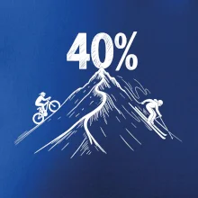 Narodeniny cyklista a lyžiar 40