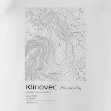 Klínovec - vrstevnice v obdĺžniku