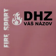DHZ REFLEXNÉ (oheň, firesport, názov zboru - vlastný nápis)