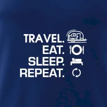 Eat sleep travel - Malý príves Eat sleep travel - Malý príves