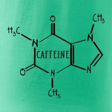 Caffeine molekuly Caffeine molekuly