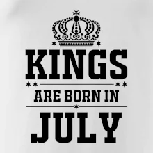 Kings are born in July