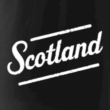 Scotland Vintage nápis Scotland Vintage nápis