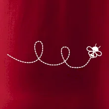 Dráha letu včely - slučka Dráha letu včely - slučka