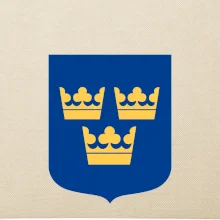 Švédsky znak tri korunky veľký