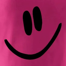 Emoji bez obrysu - usmev