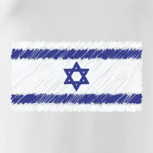 Vlajka Izrael kreslená Vlajka Izrael kreslená