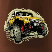 Žltý offroad s navijakom