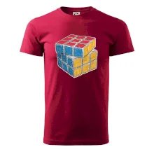 Rubikova kocka kreslená