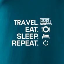 Eat sleep travel - Veľký príves