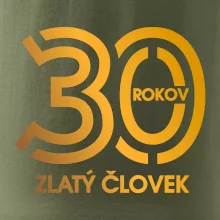 30 rokov zlatý človek