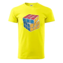 Rubikova kocka kreslená