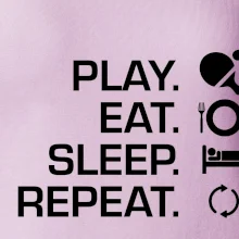 Stolný tenis - eat sleep