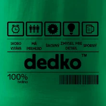 Čiarový kód - dedko