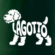 Lagotto nápis v tele