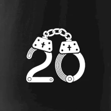 Narodeninové tričko pre policajta - putá 20 Narodeninové tričko pre policajta - putá 20