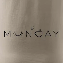 Monday nápis Monday nápis