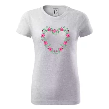 Červené tulipánové srdiečko (Pecka design)