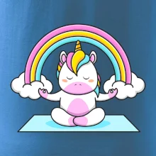 Yoga jednorožec - dúha