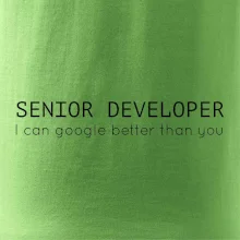 Senior developer google better than you