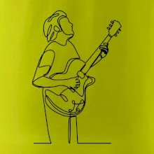 Gitarista jedným ťahom Gitarista jedným ťahom