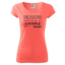Čiarový kód - cyklistka