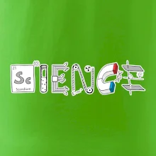 Science věda nápis