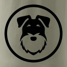 Bradáč v koliesku na prsníku