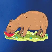 Kapybara a melón Kapybara a melón