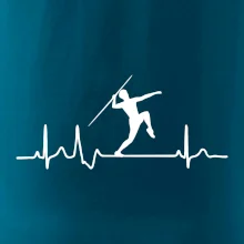 EKG hod oštepom muž