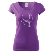 Rakety na stolný tenis jedným ťahom Rakety na stolný tenis jedným ťahom