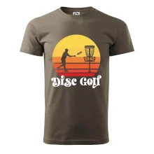 Disc golf postava vintage Disc golf postava vintage