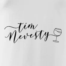 Tím nevesty červené víno