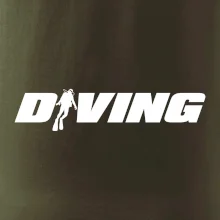 Diving nápis potápač