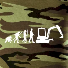 Evolúcia bager malý Evolúcia bager malý