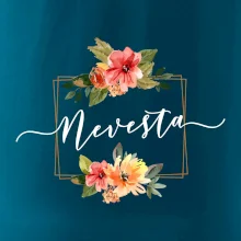 Nevesta štvorec oranžový