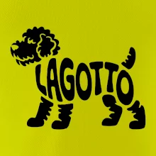 Lagotto nápis v tele